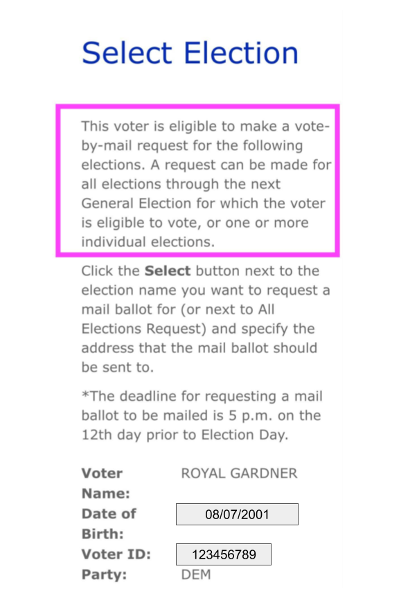 Renew mail ballot 15