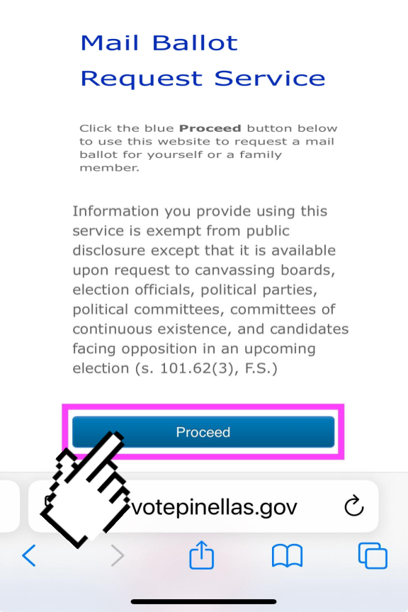 Renewing mail ballot